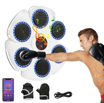 Zdjęcie produktu dla Urządzenie do treningu, łączność Bluetooth, 9 trybów treningowych, kolor: biały