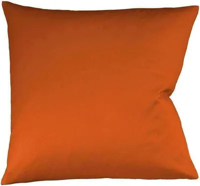 Produktbild von fleuresse Mako Satin Kissenbezug Colours Uni 40x40 cm Chilli Rot