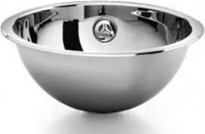 Produktbild von Lineabeta Acquaio Waschbecken aus Edelstahl für Einbau mit flachem RaNd Ø 33 cm, 53593.29