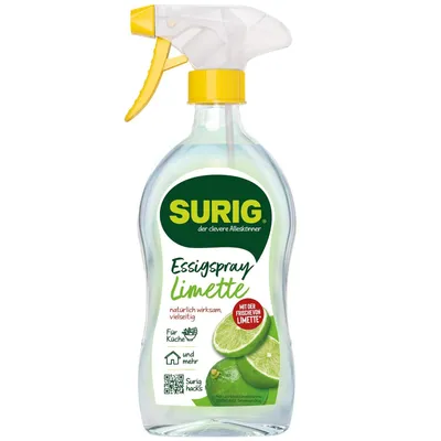 Produktbild von SURIG Essigspray Limette 500 ml Essigsäure 8% Würzen Reinigen Säuern Entkalken