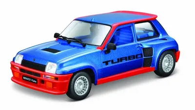Obrázok produktu pre BBURAGO 18-21088, Model rally automobilov, predmontovaný, 1:24, Renault 5 Turbo, Kov, Plast, 3 rok / roky