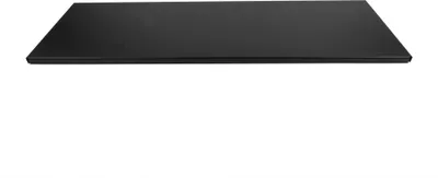 Image de Tablette pour rails F 80 x 25 cm Noir - Par pièce