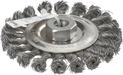 Produktbild von kwb AGGRESSO-FLEX Scheibenbürste, Speichenrad, 1,4 cm, 11,5 cm, 0,5 mm, Metall, Stein, Metall