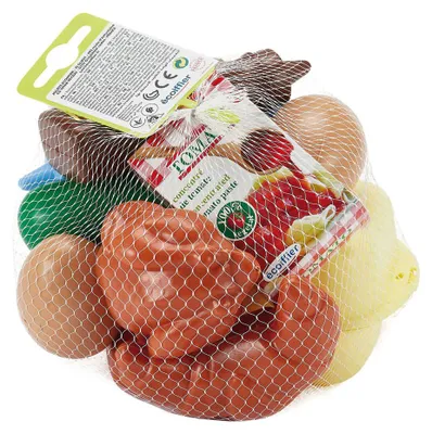 Produktbild von Ecoiffier Netz mit Spiellebensmitteln