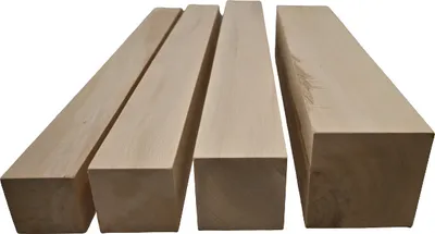 Produktbild von Hilwood Balken Vierkantholz Buchenbalken Kantholz Buche 7 x 7 cm breit, 70 cm lang