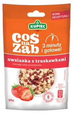 Obrázek produktu pro Owsianka Kupiec truskawkowa 50 g