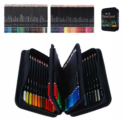 Produktbild von Buntstifte Set H&B 120-teilig mehrfarbig mit Etui für Künstler und Kinder