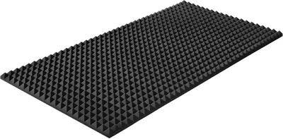 Immagine prodotto di Akupur Pannello piramidale in schiuma acustica 200 x 100 x 3 cm