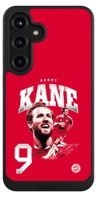 Produktbild von NIVOCASE Hülle für Samsung Galaxy S25+  Handyhülle NIVOcore Case Schwarz FC Bayern München FCB Harry Kane
