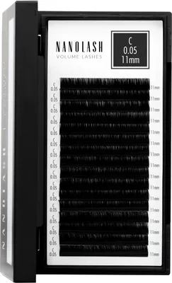 Produktbild von VOLUME LASHES falsche Wimpern 0,05 C #11 mm 1 Stck