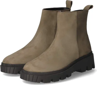 Produktbild von Gabor Damen Stiefeletten/ Winterstiefeletten Grün Rauleder Größe: 6