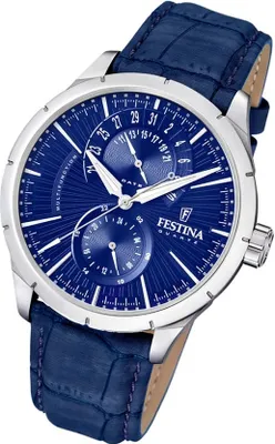 Produktbild von Festina Klassik Herren Armbanduhr Klassik Leder F16573/7