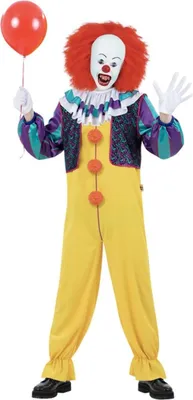 Produktbild von It (1990) - Kostüm-Kleid ‘” ’"Pennywise"“ - Herren SM2695 (L) (Gelb)