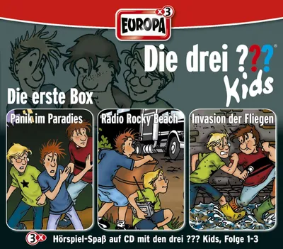 Produktbild von Die drei ??? Kids. 3er-Box Folgen 1-3 (drei Fragezeichen) 3 CDs