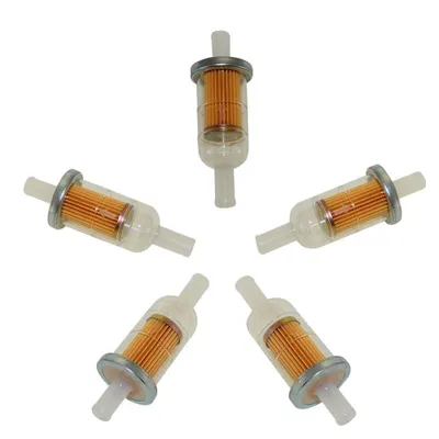 Produktbild von 5x Benzinfilter BF1011, 11mm, Kunststoff, klar