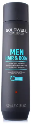 Imagen del producto de Champú Goldwell Dualsenses para hombres, para cabello y cuerpo, apto para todo tipo de cabello, 300 ml