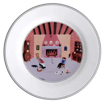 Produktbild von Frühstücksteller Kamin, Villeroy und Boch Design Naif, Premium Porzellan