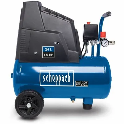 Image de Compresseur d'air Scheppach HC30OX horizontal 1100 W 8 bar 24 L