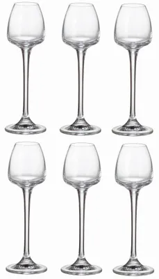 Produktbild von Bohemia Anser Likörgläser 6er-Set 70ml Kristallglas