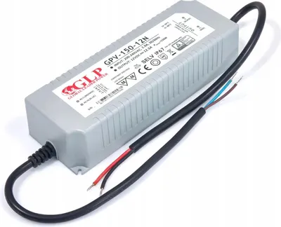 Produktbild von LED-Netzteil Hermetische Spannung GPV 150W 12,50A 12V DC IP67 GPV-150-12