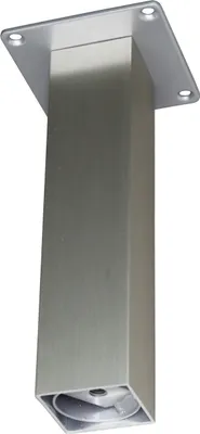 Produktbild von Barkonsole gerade 50x50 mm Edelstahloptik
