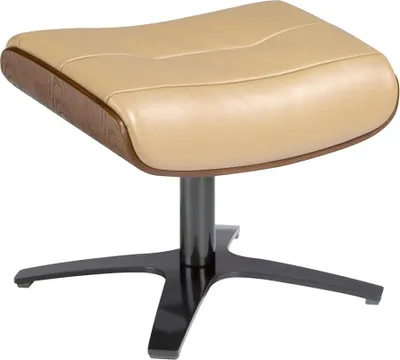 Image de Angel Cerdá Tabouret en cuir couleur sable 5088