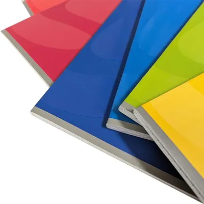 Produktbild von Notizbuch A5 - 12 Stück - Liniert mit Rändern - Verschiedene Farben