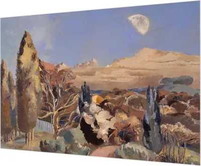 Produktbild von Wandtapete - Dekorative Tapete für Wohnzimmer - Tapetenfolie für Wanddekoration - 208x146 cm - Waldlandschaft