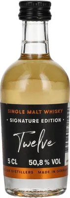 Produktbild von St. Kilian Signature Edition TWELVE Single Malt Whisky 50,8% Vol. 0,05l