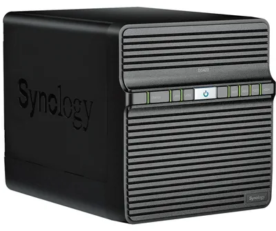 Image de Synology DS423 – NAS 4 baies polyvalent pour stockage sécurisé