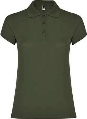 Produktbild von Roly PO6634 | Damen Star Woman Poloshirt, Piqué - Farbe: Venture Green 152 - Größe: M