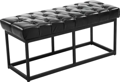 Obrázok produktu pre Lavička Amun Imitácia kože B100