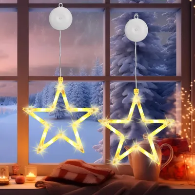 Productafbeelding van Led-kerstverlichting, 10 leds, lichtketting, kerstdecoratie