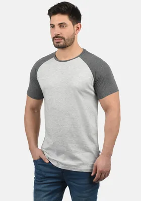 Produktbild von SOLID SDBastian Herren T-Shirt Kurzarm Shirt mit Rundhals-Ausschnitt Baumwollmischung Regular fit