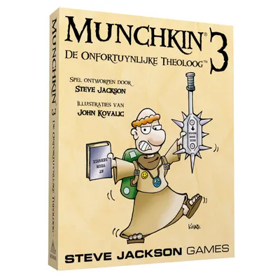 Produktbild von Asmodee Munchchin 3 Das unglückliche theologe Kartenspiel