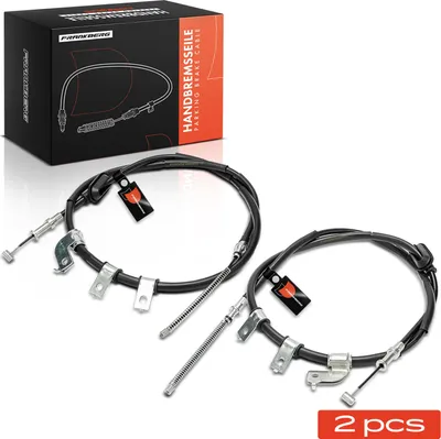 Produktbild von Frankberg 2x Seilzug Feststellbremse Hinterachse beidseitig für Subaru Impreza Station Wagon GF GG