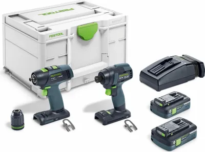 Produktbild von Festool Schrauber- und Bohrer-Set TID 18 HPC 4,0 I-Set T18