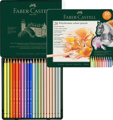 Produktbild von Faber-Castell Polychromos Farbstift - 20er Metalletui