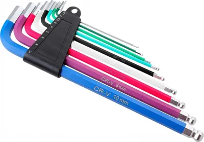 Immagine prodotto di Set di 9 chiavi a Esagono Bonin Multicolore 1,5-10 mm Multicolore 1,5-10 mm