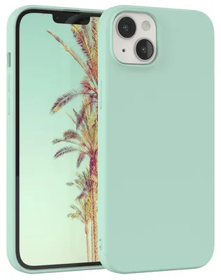 Produktbild von EAZY CASE - TPU Hülle für Apple iPhone 14 Plus, TPU Case stoßfeste Handyhülle, weiches Cover mit Kameraschutz, Silikonhülle in Grün