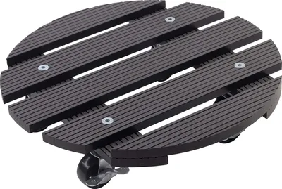 Produktbild von WPC-Pflanzenroller - Tragkraft 60 kg - Ø 300 mm - Anthrazit