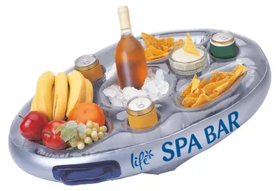 Immagine prodotto di Bar gonfiabile per piscina con pratici portabicchieri