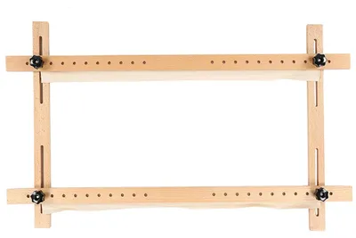 Stickrahmen 60x100 cm, verstellbar, Holz, DIY Kreuzstich-Set