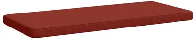 Zdjęcie produktu dla Poduszka bankowa, jednoelementowa, VUGHT, 100% poliester, czerwona, wymiary: 120 x 50 x 5 cm