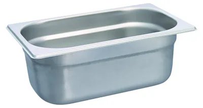 Immagine prodotto di Contenitore GN 1/4, in acciaio inossidabile - 265 x 162 x 100 mm - 2,7 litri