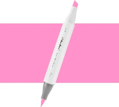 Zdjęcie produktu dla OHUHU dwustronny marker alkoholowy Brush & Chisel, R15 Cerise