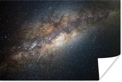 Produktbild von MuchoWow® Poster Sternenhimmel - Sterne - Himmel 180x120 cm - Fotoplakat