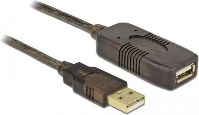 Produktbild von DeLOCK 30m, USB2.0 - USB2.0, 30 m, USB A, USB A, USB 2.0, Männlich/Weiblich, Schwarz
