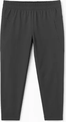 Produktbild von Damen Laufcapri 3/4 Sporthose Capri-Leggings Laufleggings Fitnesshose Ohne Streifen XS 32/34