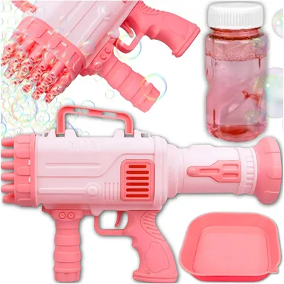 Produktbild von Elektrische Wasserpistole Automatik Glock-Style – Automatisches Wassergewehr mit 2 Magazinen – USB-Akku & 10m Reichweite – Blau